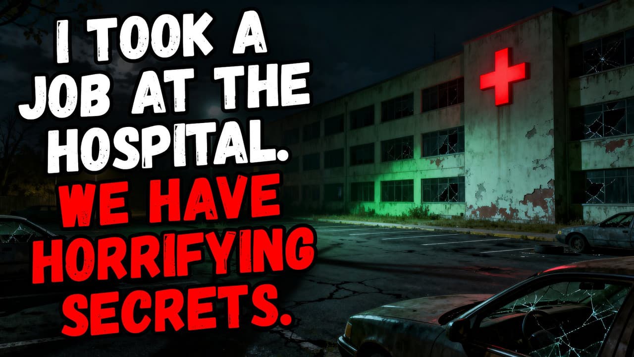 Still from I Took a Job at the Hospital. We Have Horrifying Secrets.