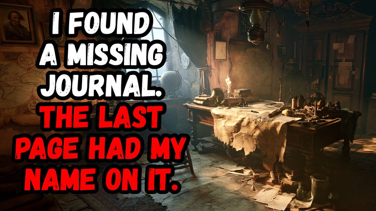 Still from I Found a Missing Journal. The Last Page Had My Name On It.