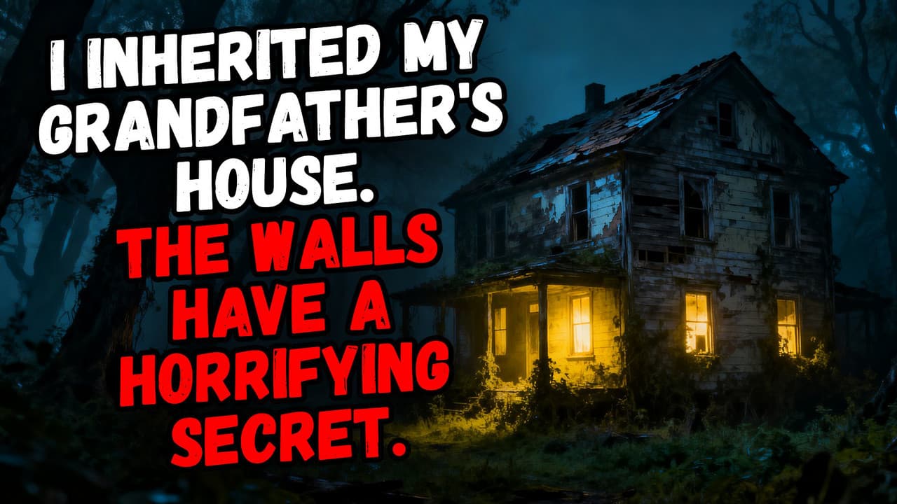 Still from I Inherited My Grandfather's House. The Walls Have a Horrifying Secret.