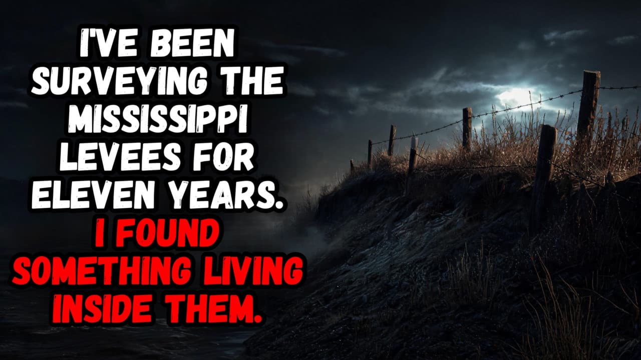 Still from I've Been Surveying the Mississippi Levees for Eleven Years. I Found Something Living Inside Them.