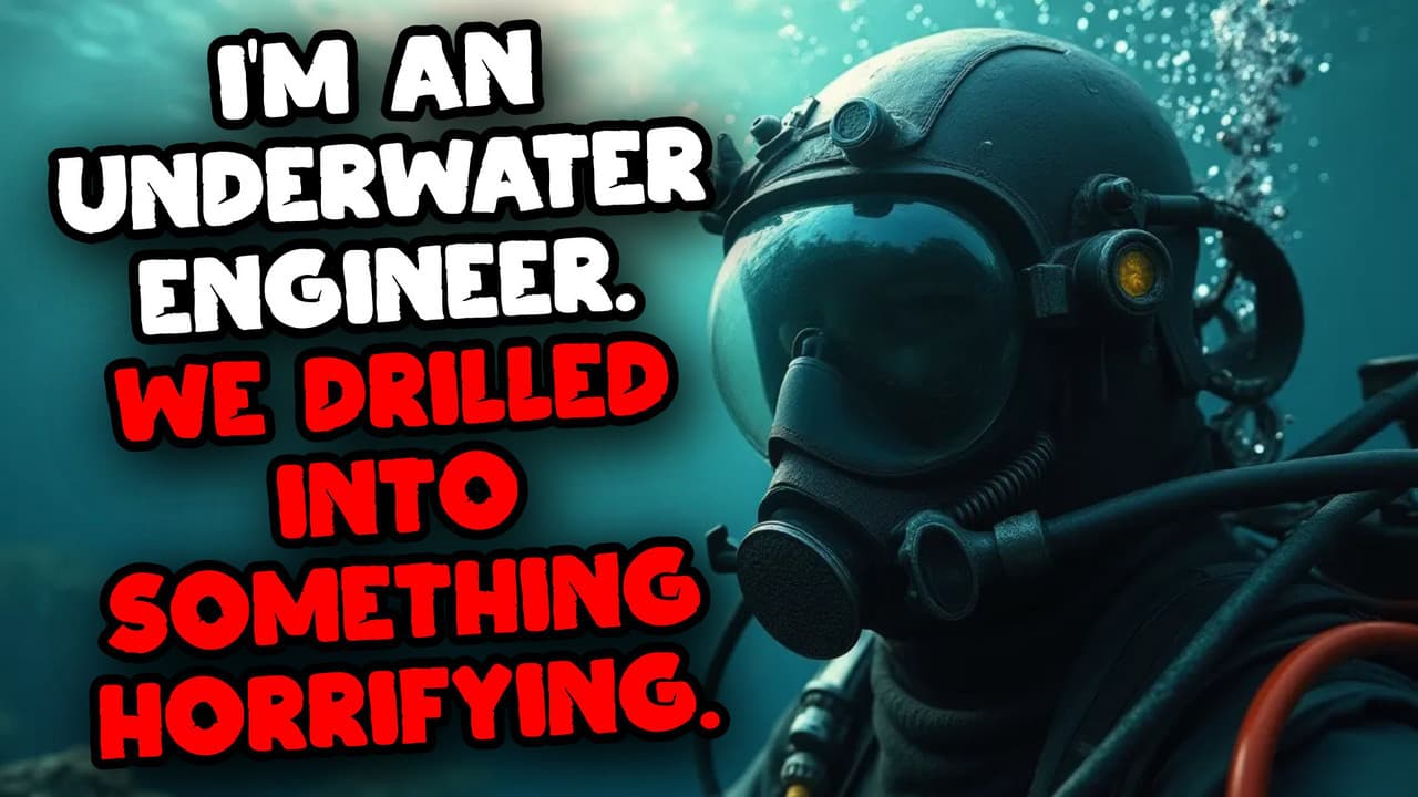 Still from I'm an Underwater Engineer. We Drilled Into Something Horrifying.