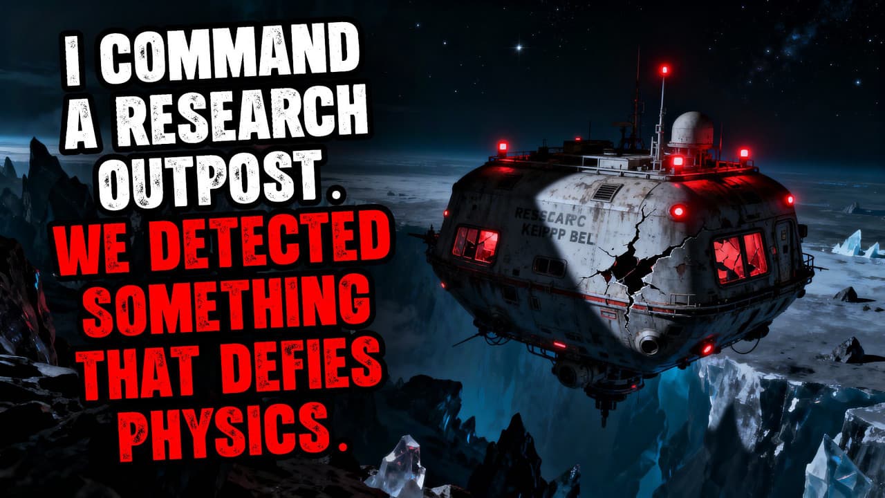 Still from I Command a Research Outpost. We Detected Something that Defies Physics.