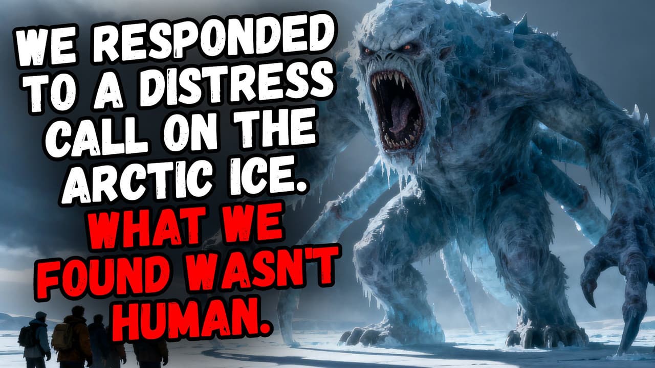 Still from We Responded to a Distress Call on the Arctic Ice. What we Found Wasn't Human.