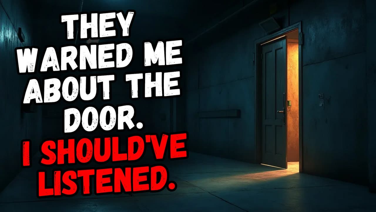 Still from They Warned me About the Door. I Should've Listened.