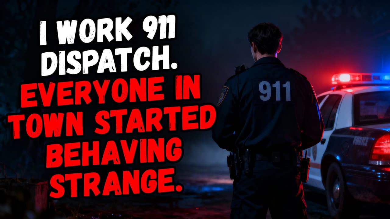 Still from I Work 911 Dispatch. Everyone In Town Started Behaving STRANGE!