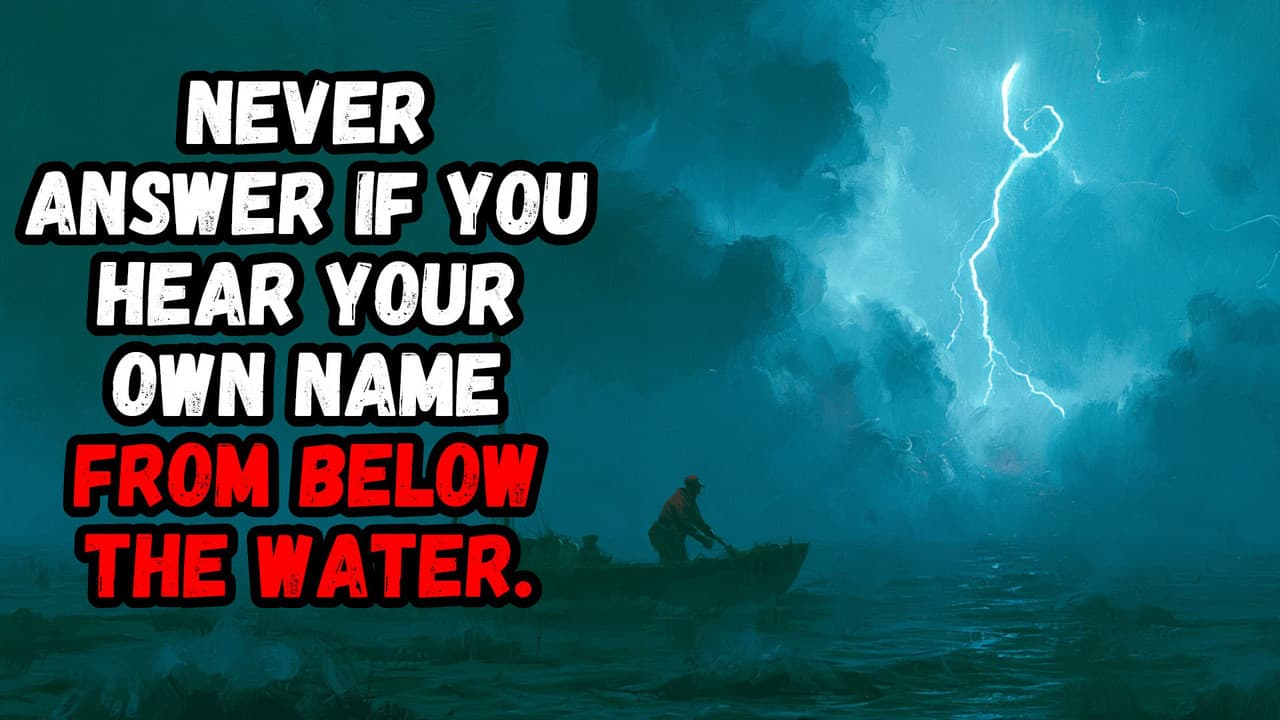 Still from Never Answer If You Hear Your Own Name From Below The Water.
