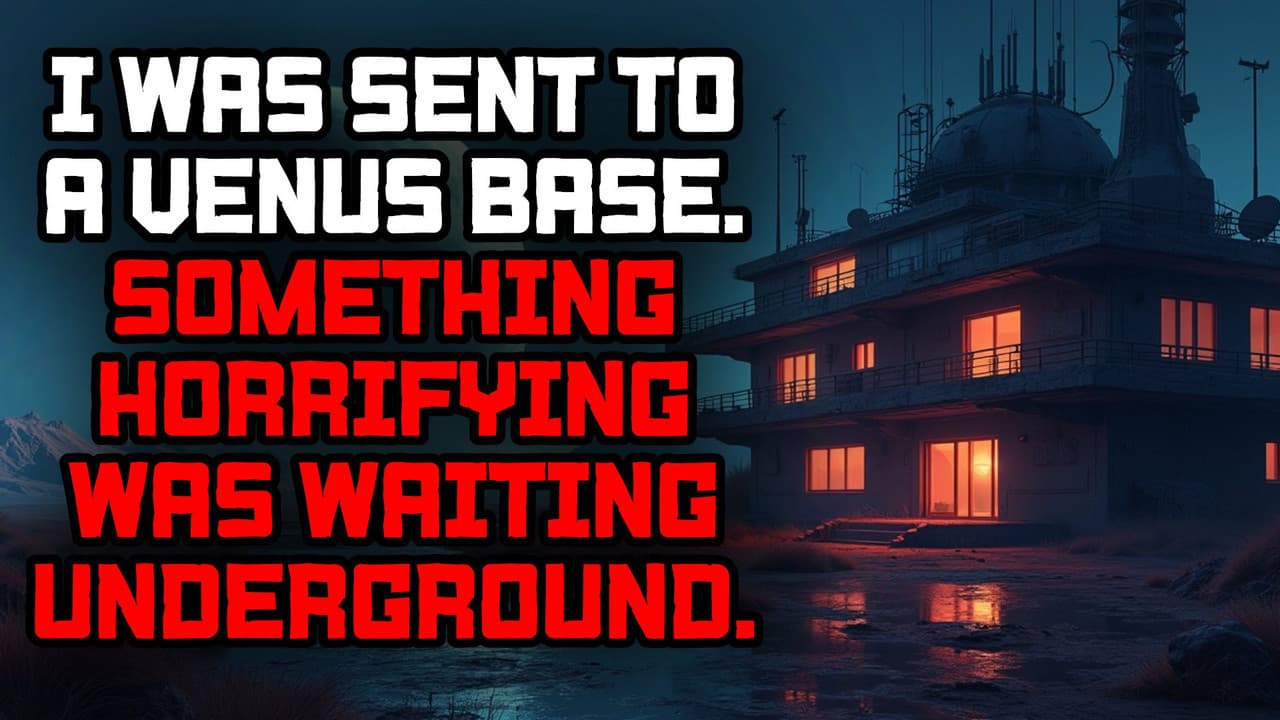 Still from I Was Sent to a Venus Base. Something Horrifying Was Waiting Underground.