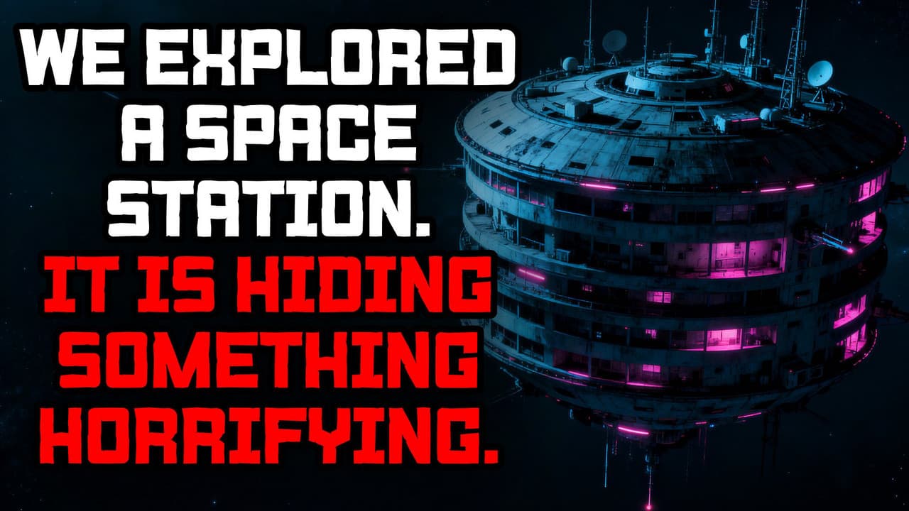 Still from We Explored a Space Station. It is Hiding Something Horrifying