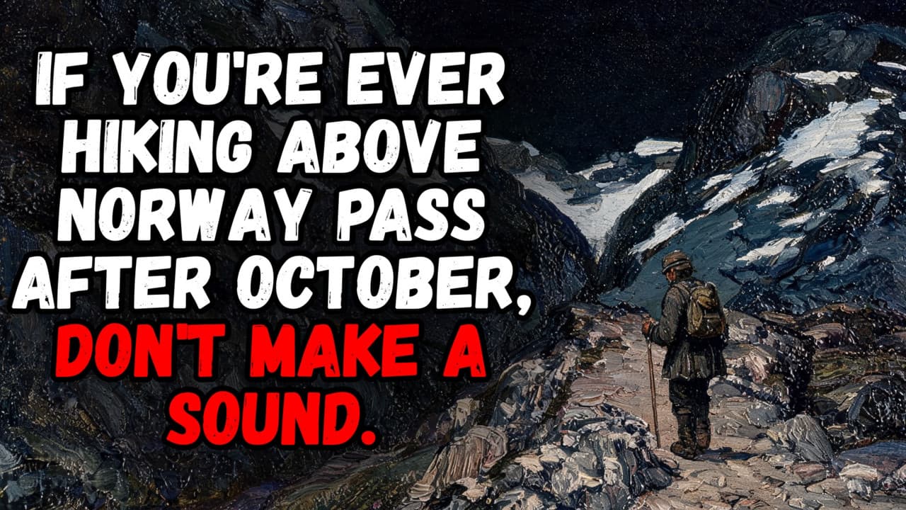 Still from If You're Ever Hiking Above Norway Pass After October, DON'T Make A Sound.