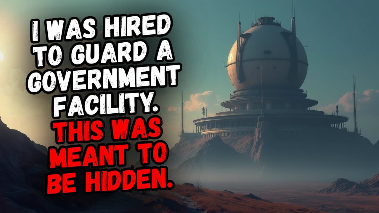 Still from I Was Hired To Guard A Government Facility. This Was Meant To Be Hidden.