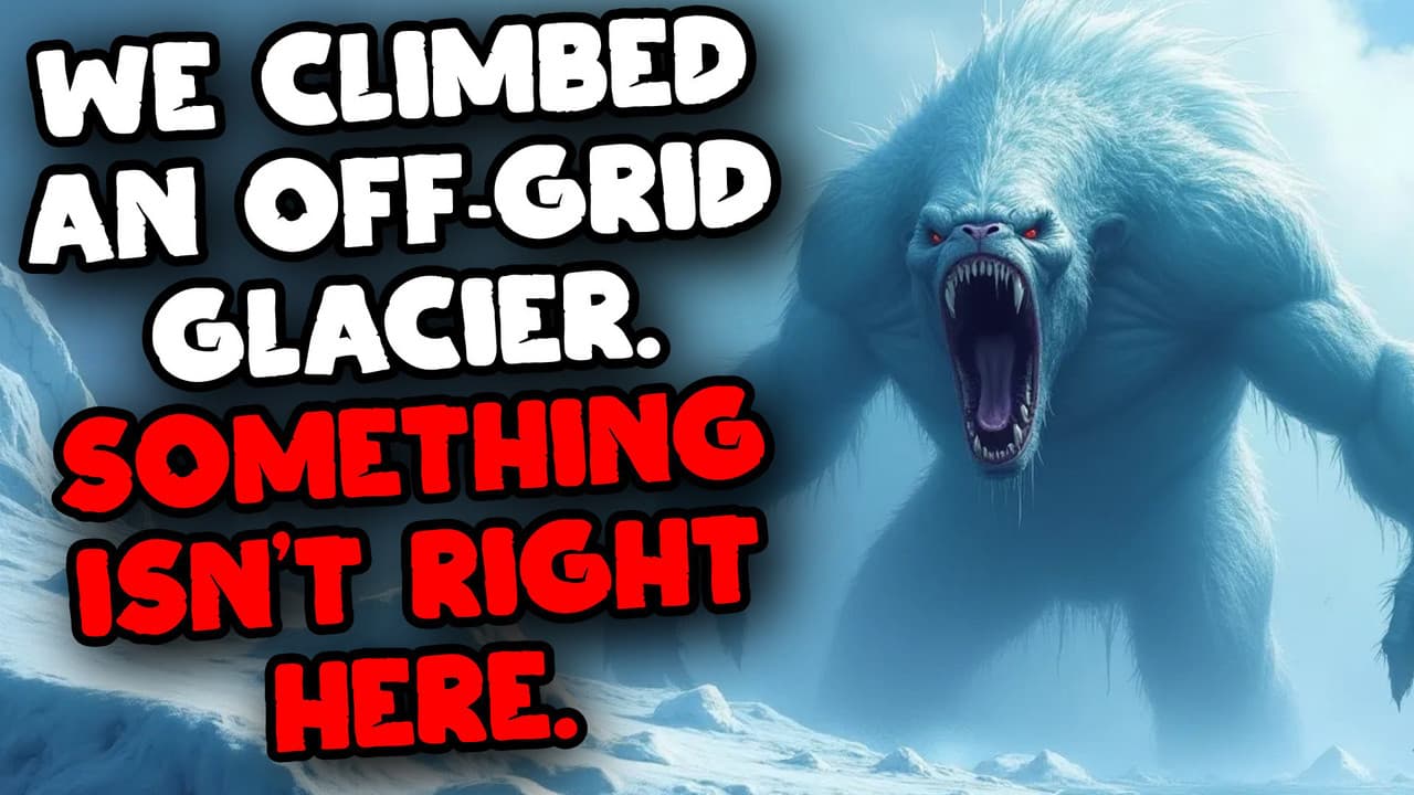 Still from We Climbed an Off-Grid Glacier. Something Isn't Right Here.