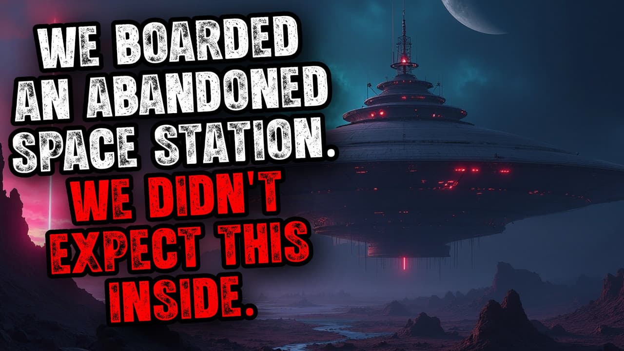 Still from We Boarded an Abandoned Space Station. We Didn't Expect This Inside.