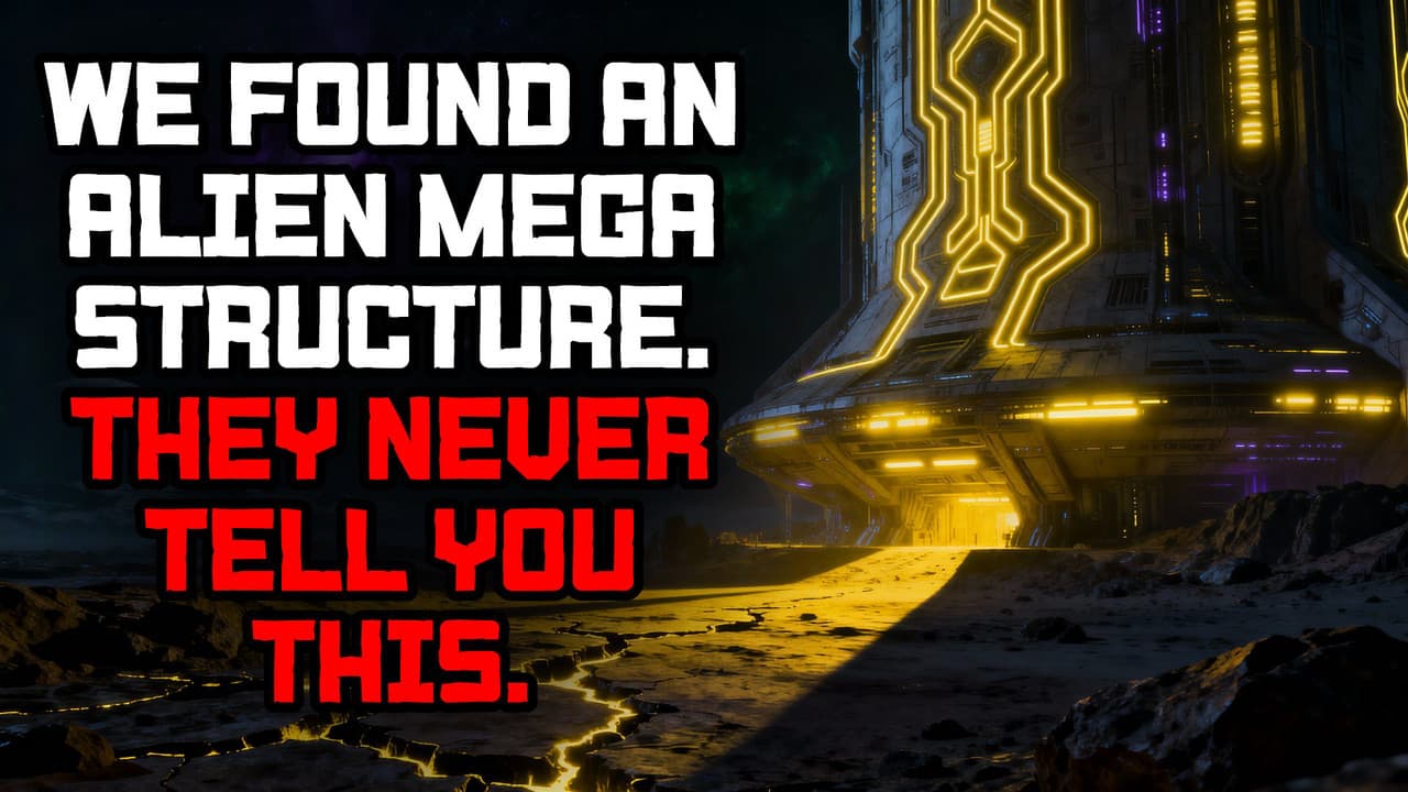 Still from We Found An Alien Mega Structure. They Never Tell You This.
