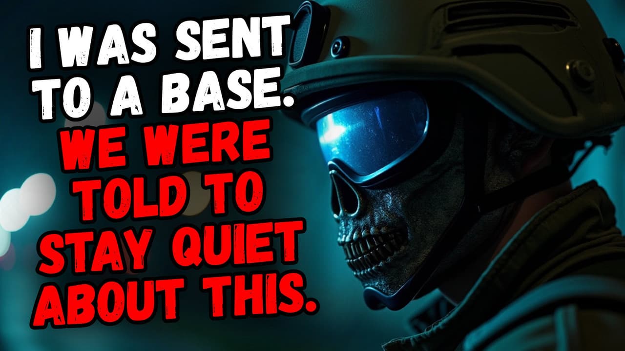 Still from I Was Sent to a Base. We Were Told to Stay Quiet About This.