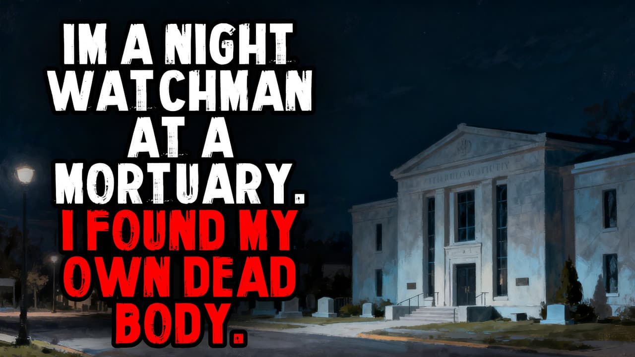 Still from I'm a Night Watchman at a Mortuary.
