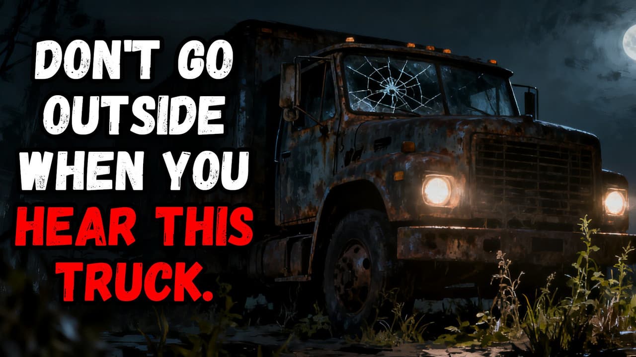 Still from Don't Go Outside When You Hear This Truck.