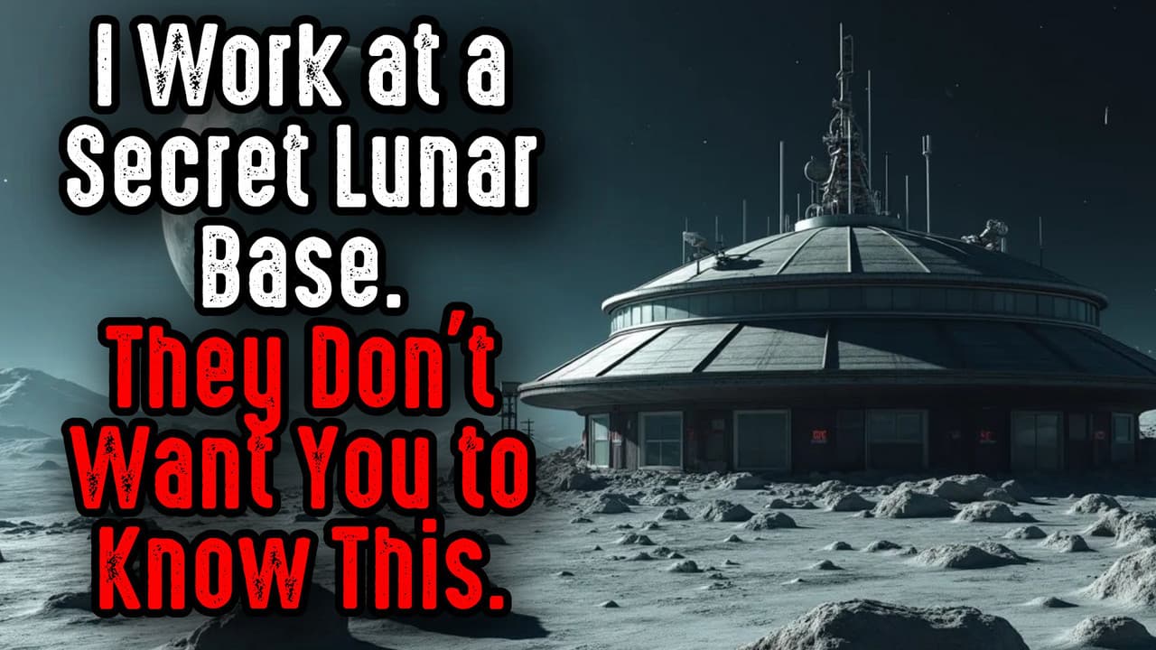 Still from I Work at a Secret Lunar Based. They Don't Want You To Know This.