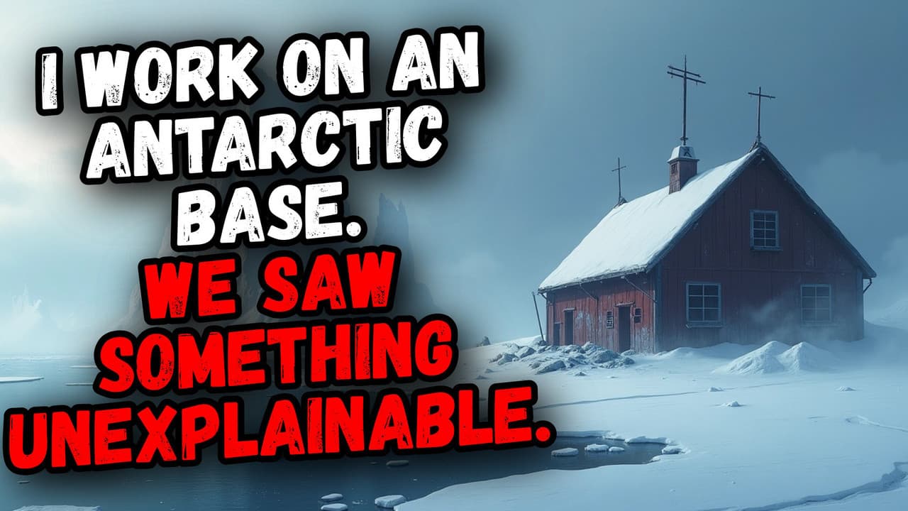 Still from I Work on an Antarctic Base. We Saw Something Unexplainable.