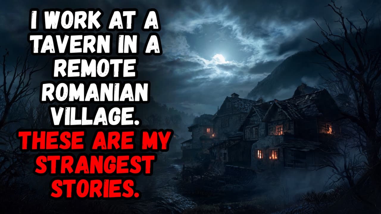 Still from I Work at a Tavern in a Remote Romanian Village. These Are My STRANGEST Stories.
