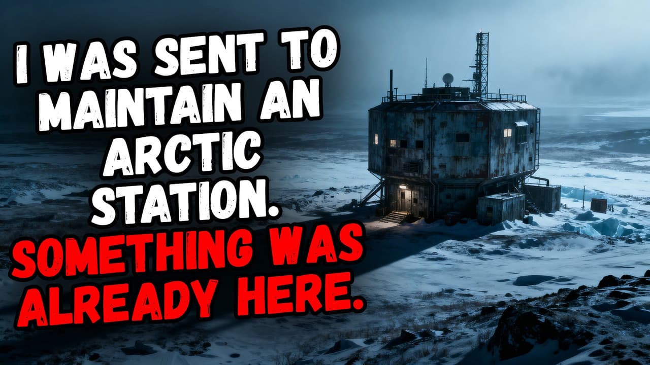 Still from I Was Sent to Maintain an Arctic Station. Something Was Already Here.