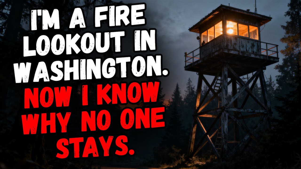 Still from I'm a Fire Lookout in Washington. Now I Know Why No One Stays.