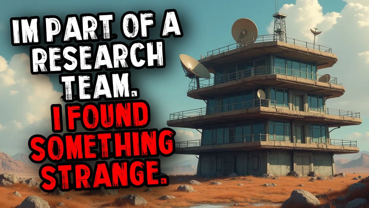 Still from I'm Part of a Research Team. I Found Something Strange.