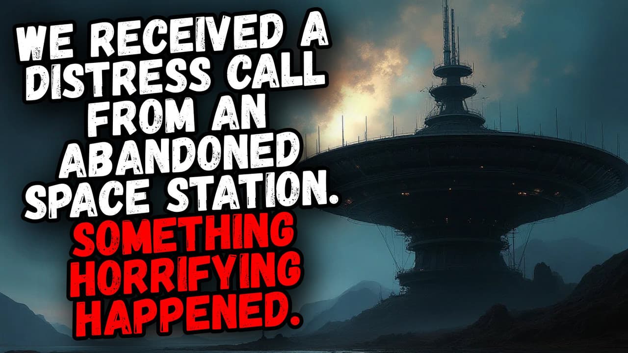 Still from We Recieved a Distress Call From an Abandoned Space Station. Something Horrifying Happened.