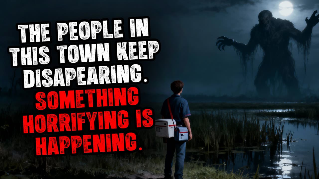 Still from The People in this Town Keep Disappearing. Something Horrifying is Happening.