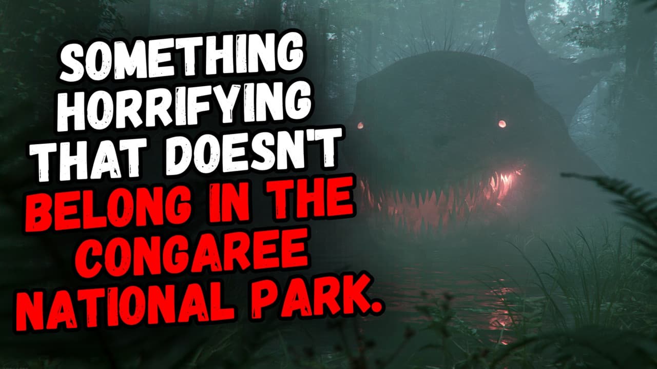 Still from Something Horrifying That Doesn't Belong in The Congaree National Park.