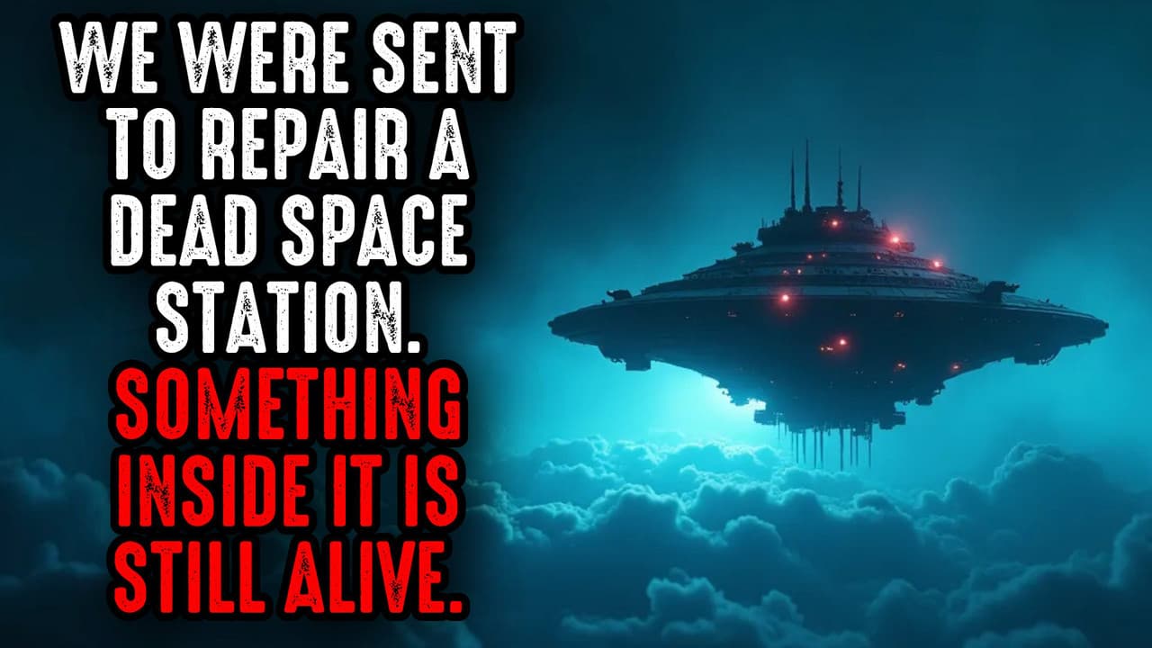 Still from We Were Sent to Recover a Missing Space Ship. It is Horrifying Out Here.