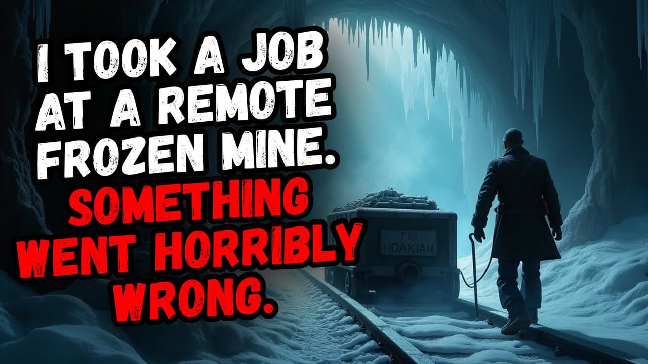 Still from I Took a Job at a Remote Frozen Mine. Something Went Horribly Wrong.
