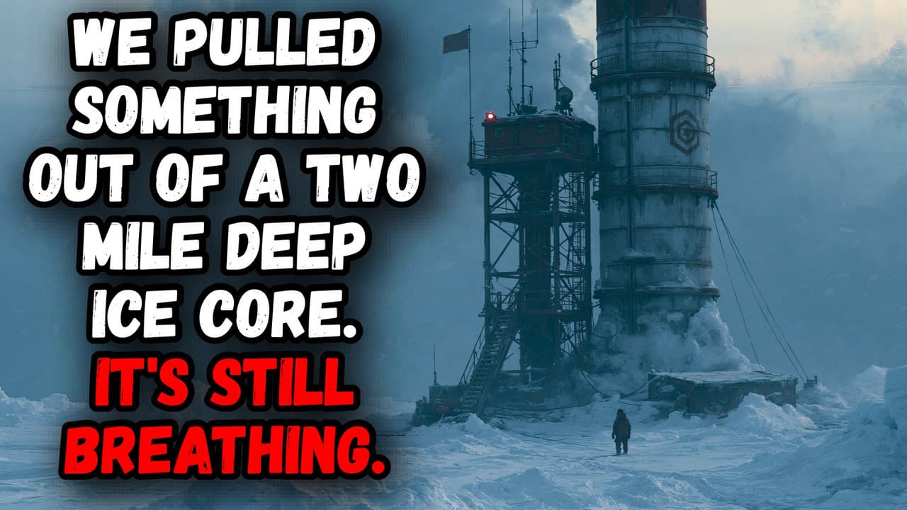 Still from We Pulled Something Out of a Two Mile Deep Ice Core. It's Still Breathing.