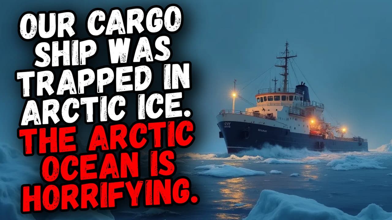Still from Our Cargo Ship Was Trapped in Arctic Ice. The Arctic Ocean is Horrifying.