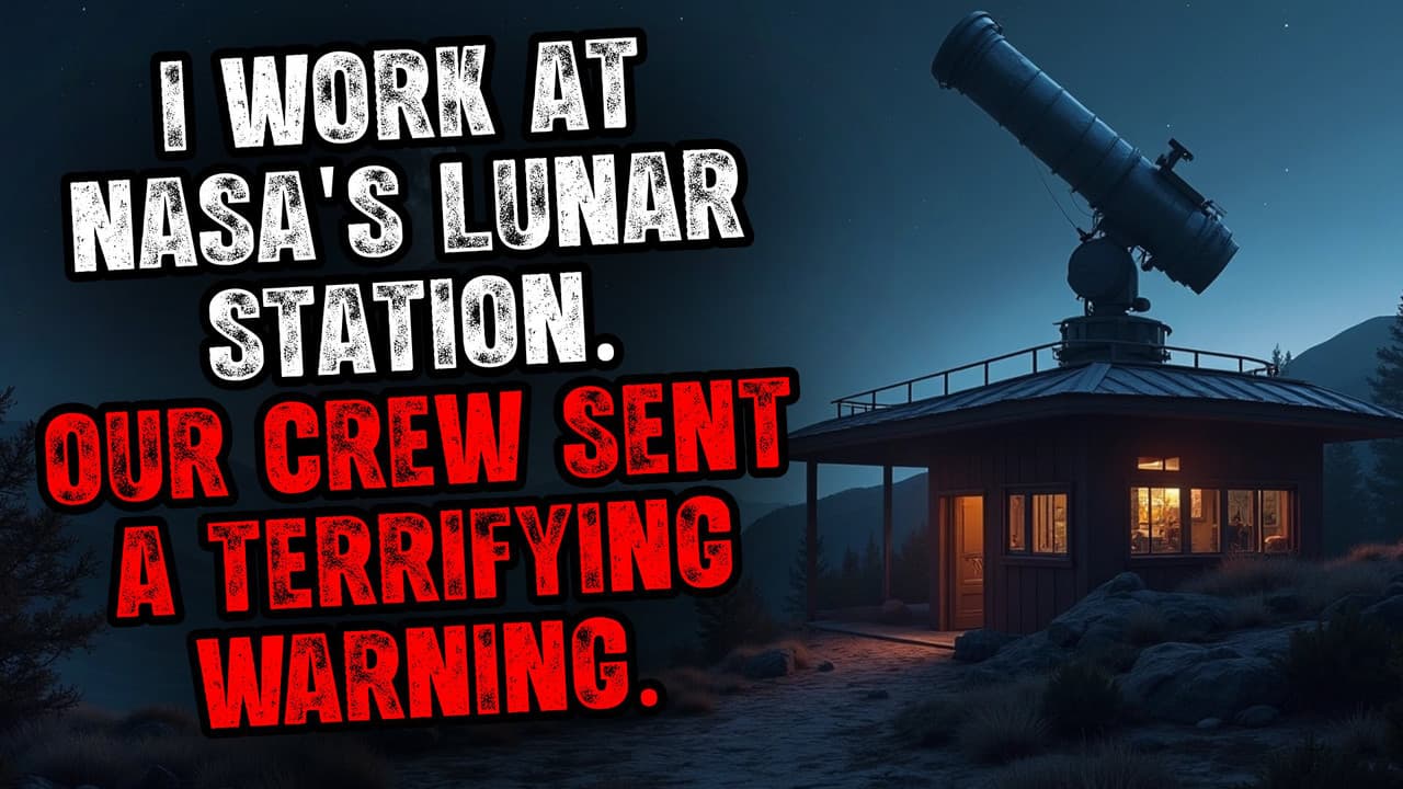 Still from I Work At Nasa's Lunar Station. Our Crew Sent a Terrifying Warning.