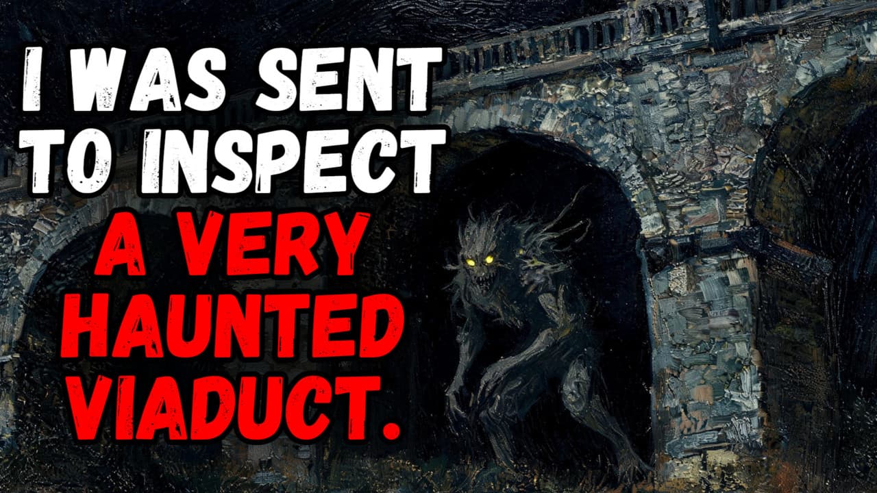 Still from I Was Sent to Inspect a Very Haunted Viaduct.