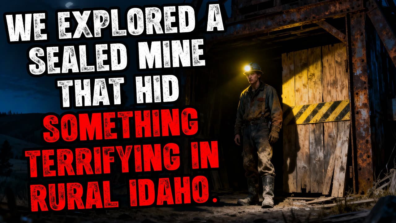Still from We Explored a Sealed Mine That hid Something Terrifying in Rural Idaho.