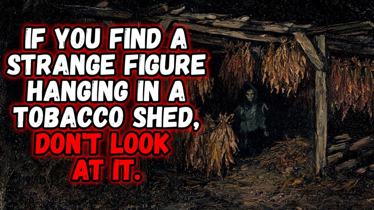 Still from If You Find a Figure Hanging in a Tobacco Shed, DON'T Look at it.