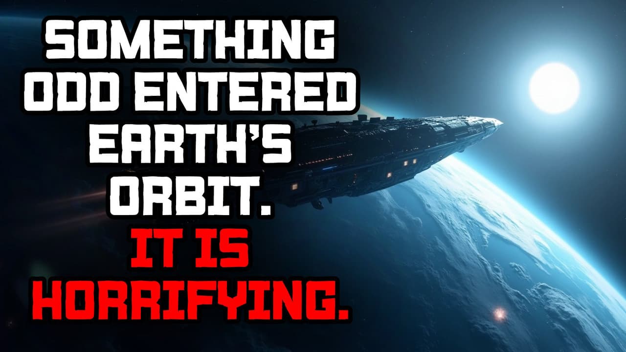 Still from Something Odd Entered Earth's Orbit. It is Horrifying.