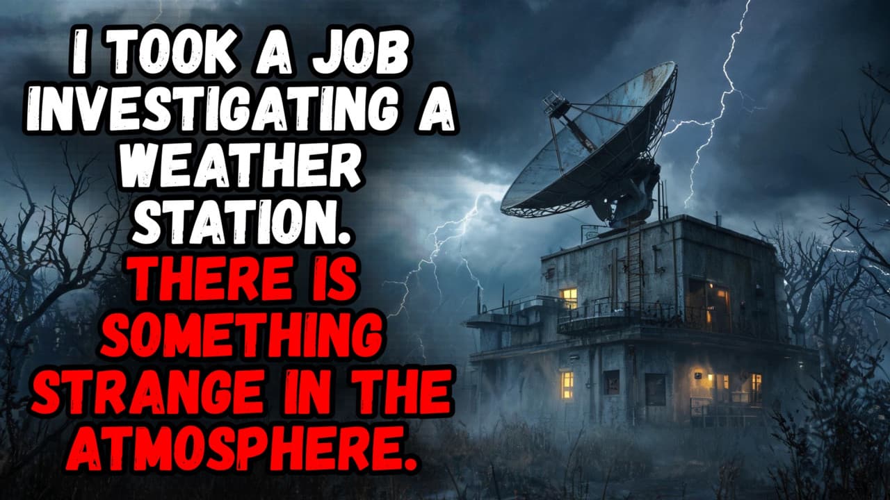 Still from I Took A Job Investigating A Weather Station. There is Something Strange in the Atmosphere.