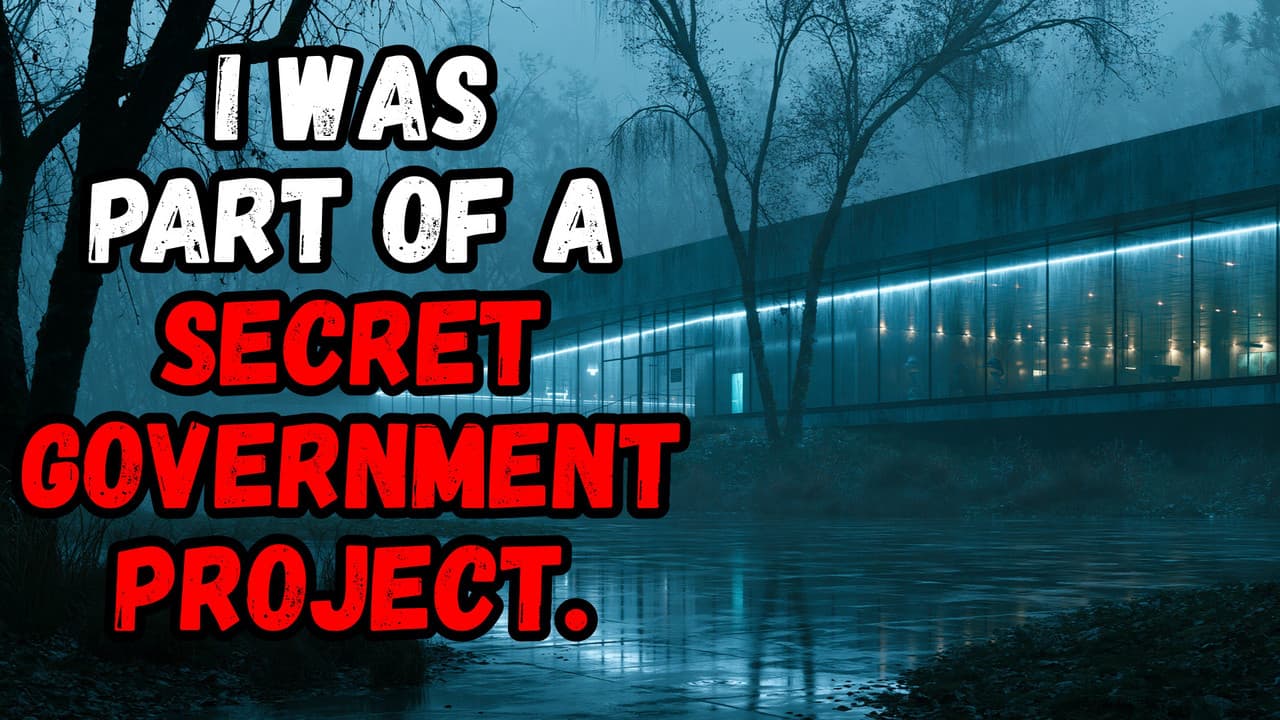 Still from I Was Part of a Secret Government Project.