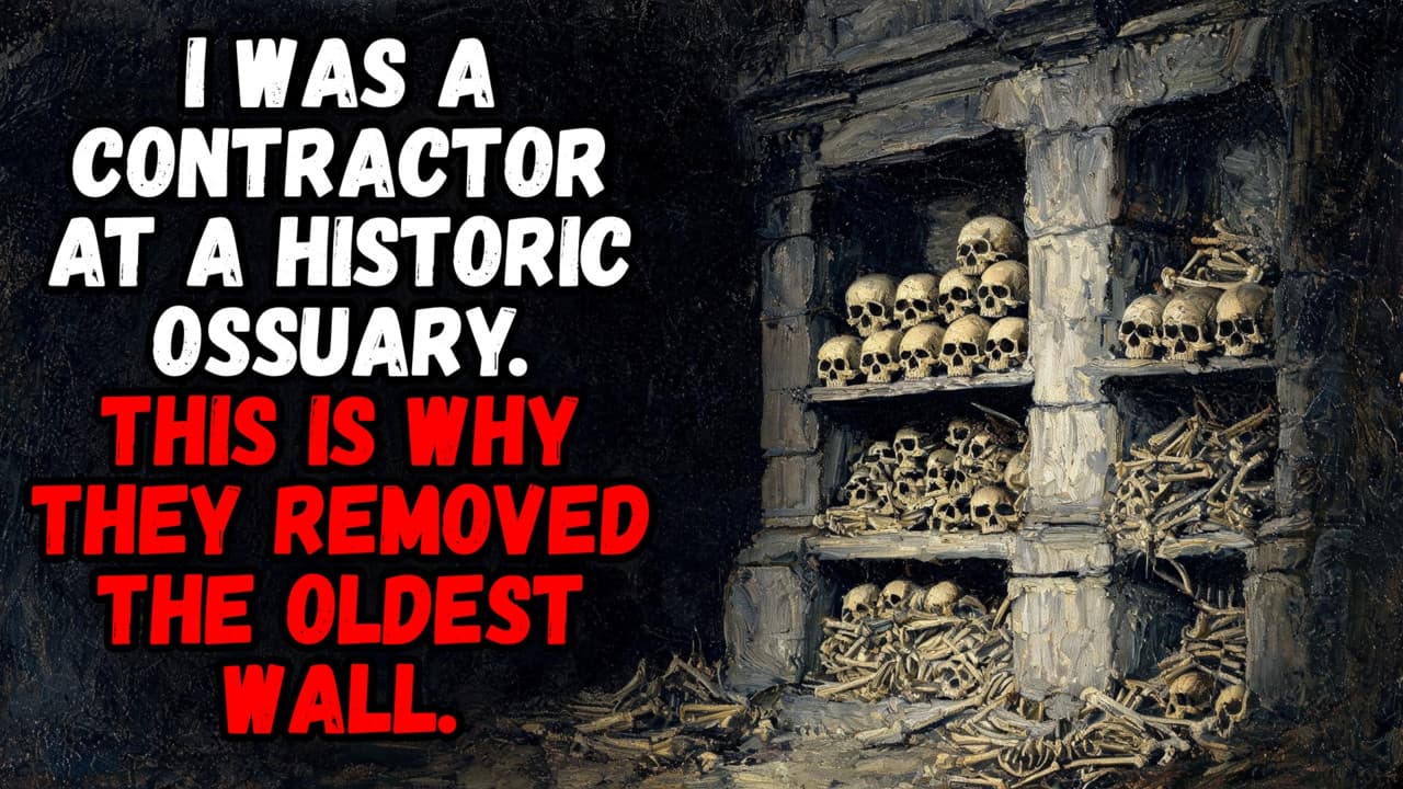 Still from I Was a Contractor at a Historic Ossuary. This Is Why They Removed the Oldest Wall.