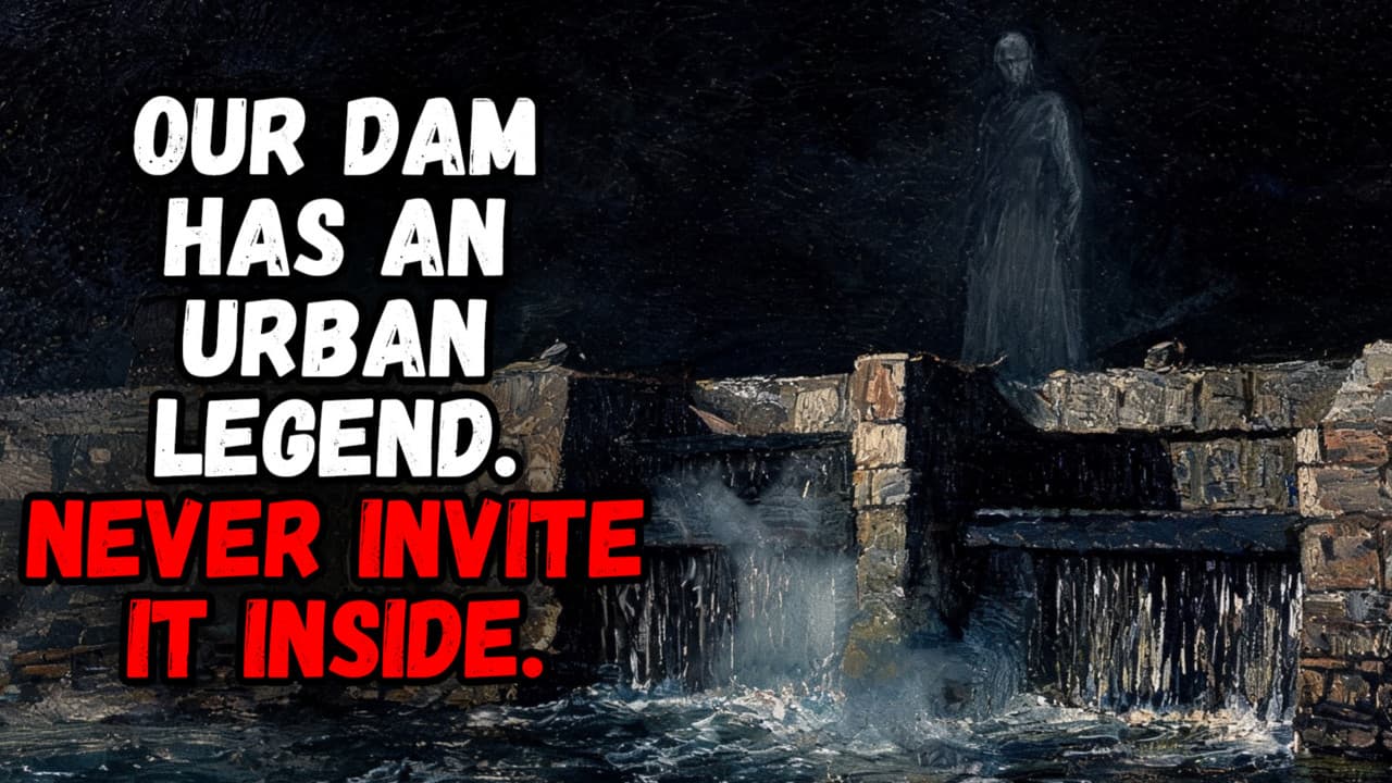 Still from Our Dam Has An Urban Legend. Never Invite It Inside.