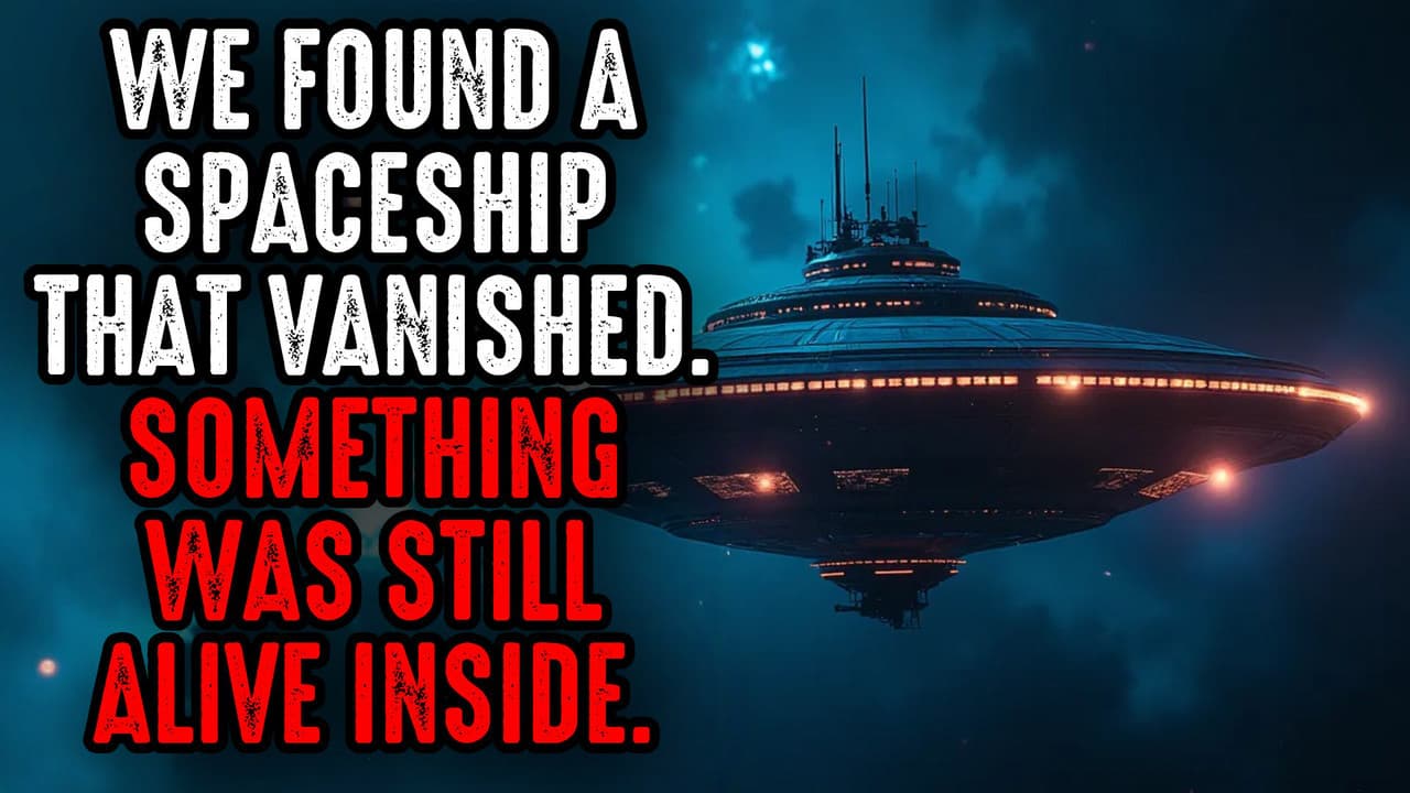Still from We Found a Spaceship That Vanished. Something was Still Alive Inside.