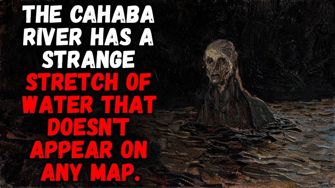Still from The Cahaba River Has a STRANGE Stretch of Water That Doesn't Appear On Any Map.
