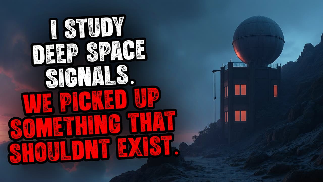 Still from I Study Deep Space Signals. We Picked up Something that Shouldn't Exist.