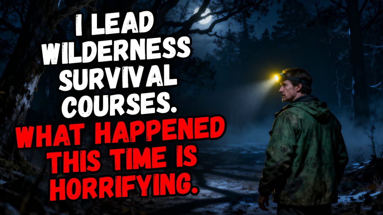 Still from I Lead Wilderness Survival Courses. What Happened This Time is Horrifying.